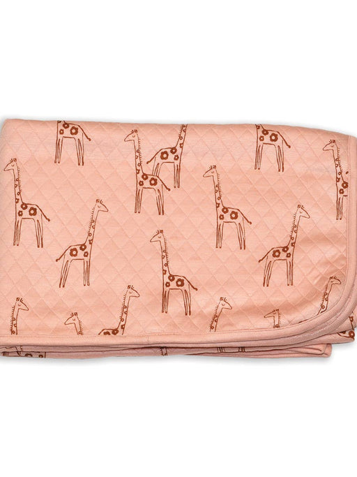 Giraffes Quilted Blanket