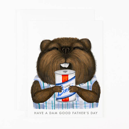 Beaver Dam Good Fathers Day Card