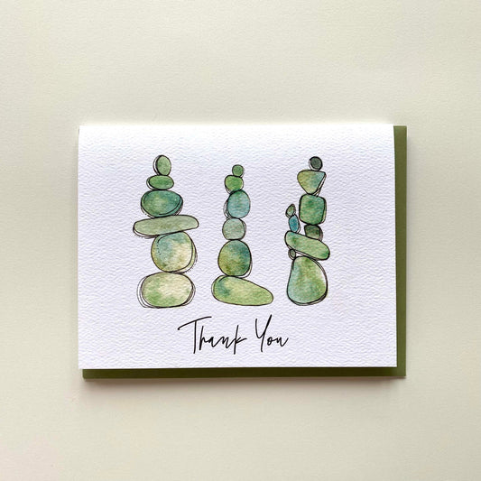 Rockstack Thank You Card