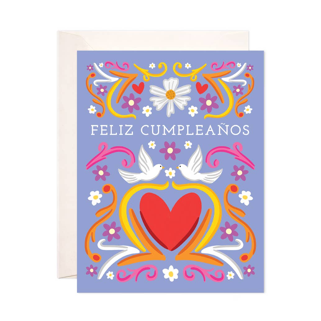 Corazon Cumpleanos Card