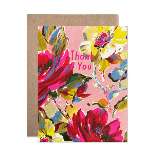 Thank You June Blooms Card