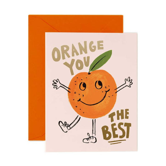 Orange You the Best Card