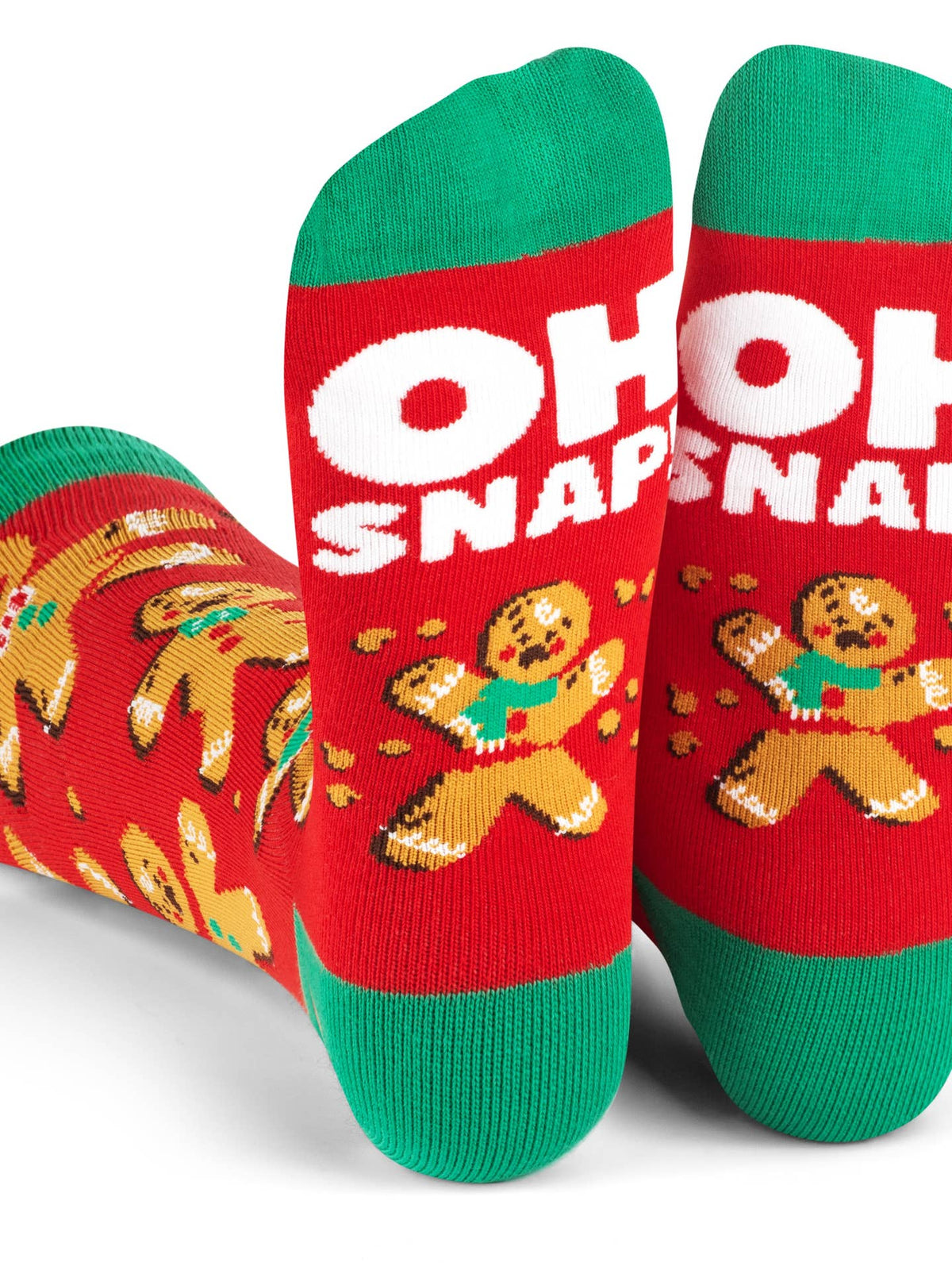 Oh Snap Gingerbread Socks