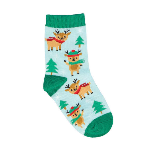 Reindeer Games Youth Socks