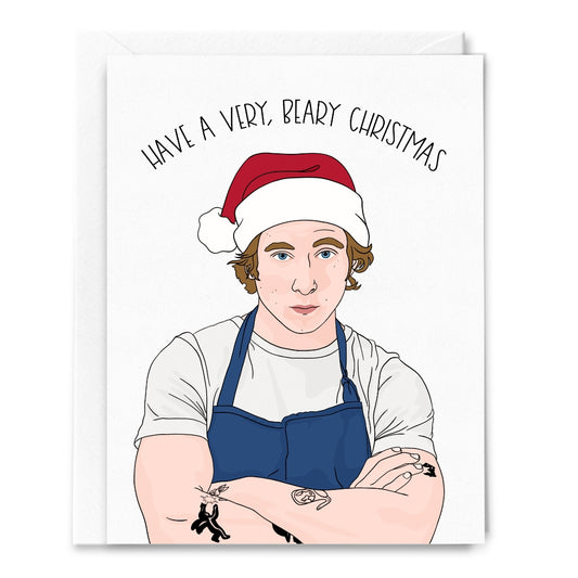 Very Beary Christmas Chef Card