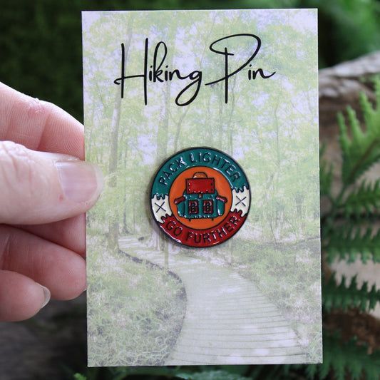 Pack Lighter Backpack Enamel Pin