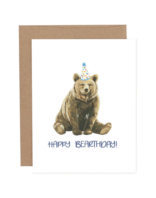 Happy Bearthday Birthday Bear Card