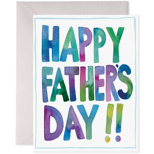 Colors Fathers Day Card