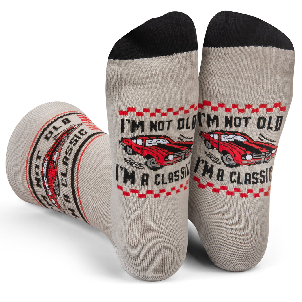 Im Not Old Im a Classic Car Socks