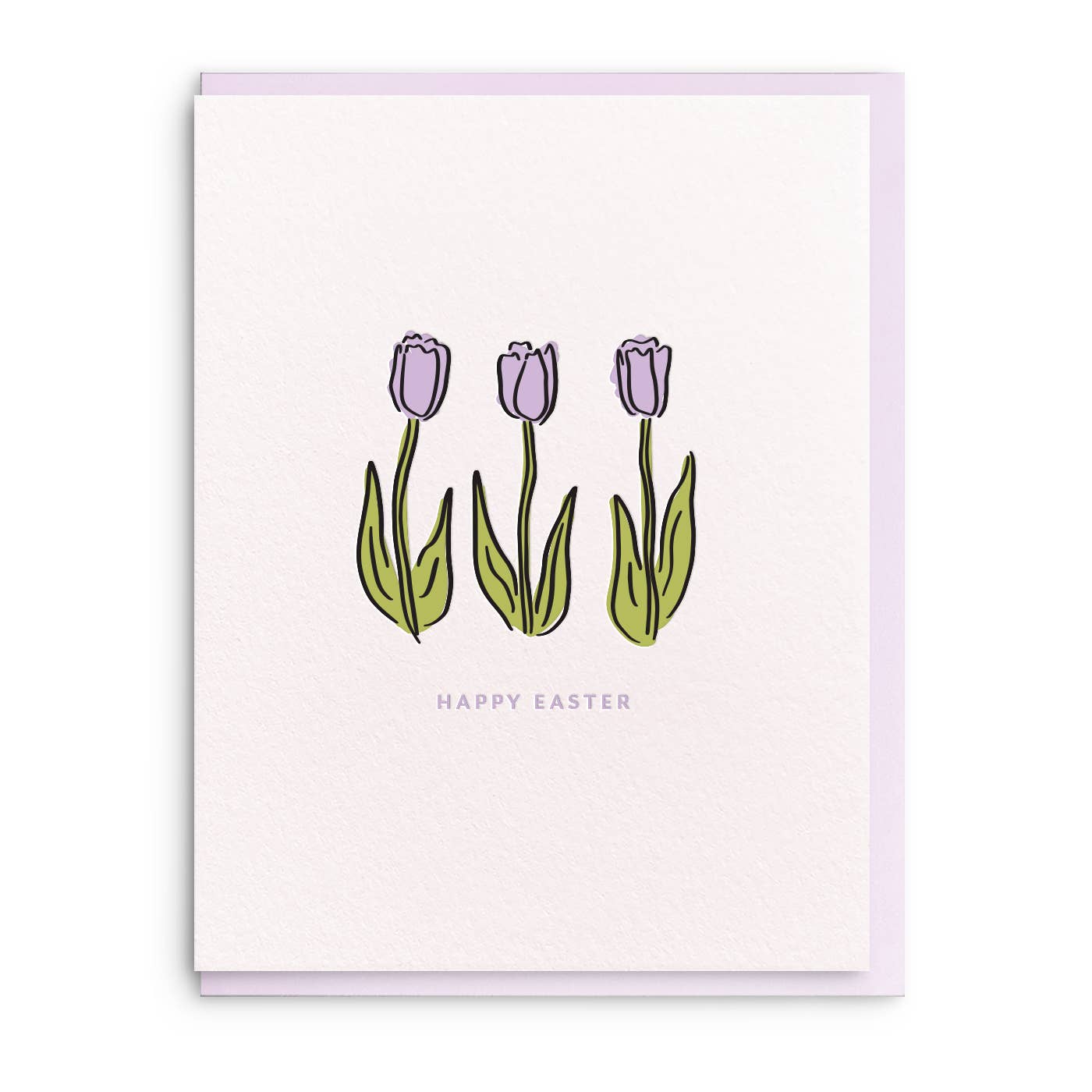 Tulip Easter Card