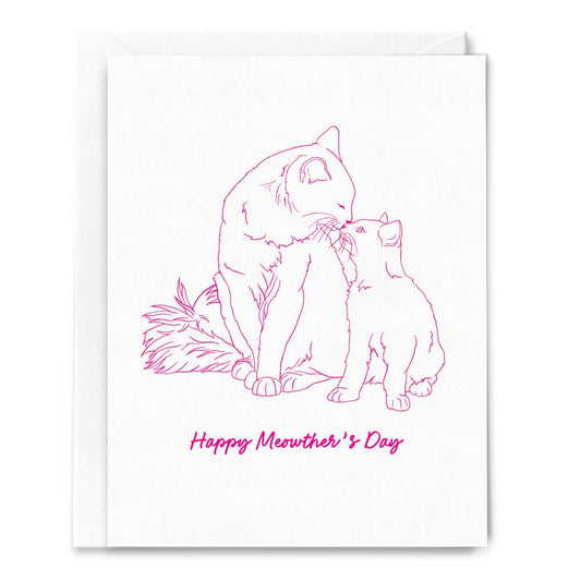 Happy Meowthers Day Card