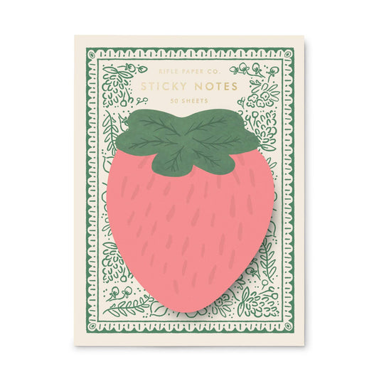 Strawberry Sticky Notes