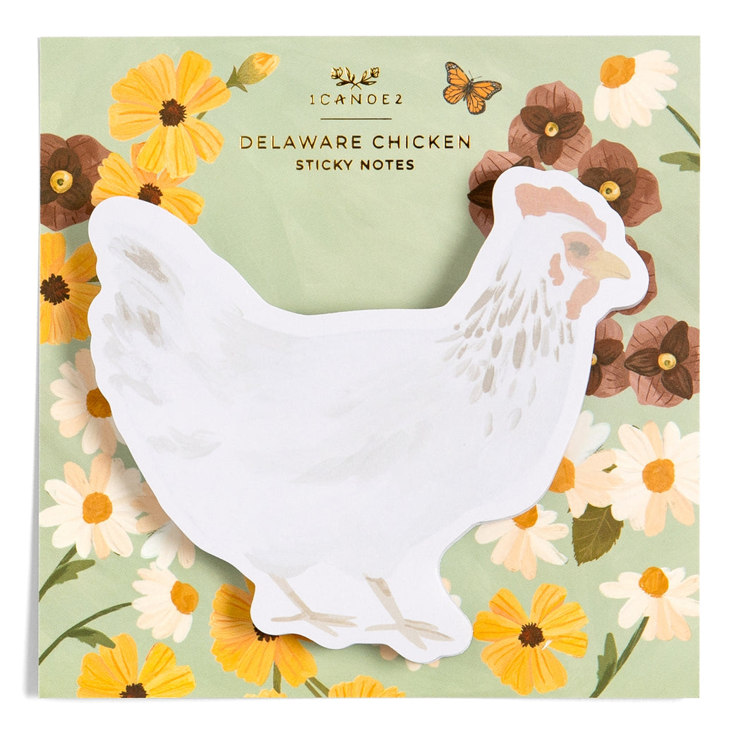 Delaware Chicken Sticky Notes