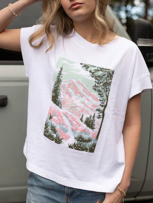 Alpine Summer Ladies Tee