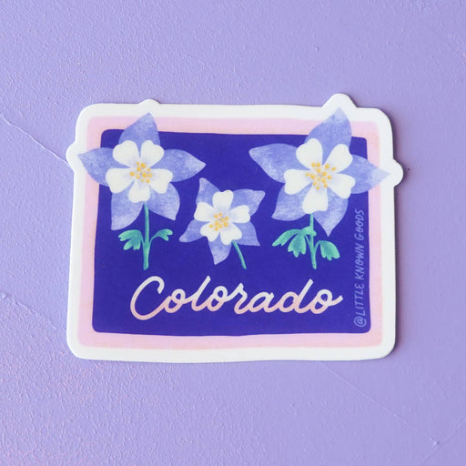 Colorado Columbine Vinyl Sticker