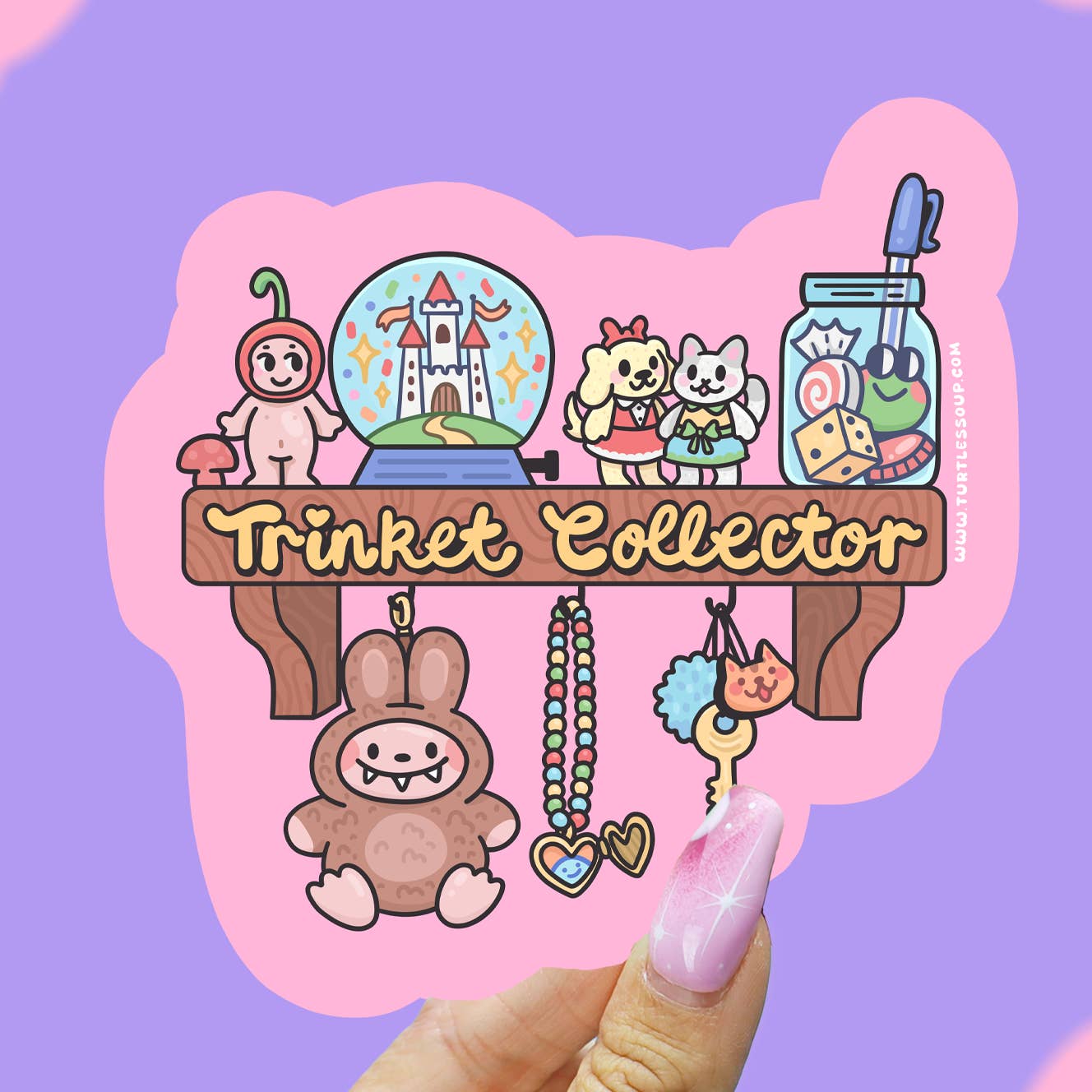 Trinket Collector Sticker