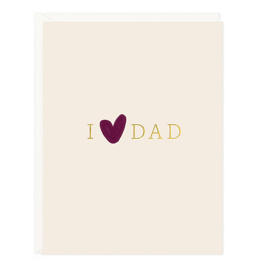 I Heart Dad Card