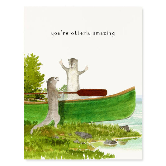 Otterly Amazing Card