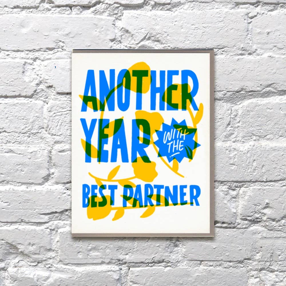 Another Year With the Best Partner Card