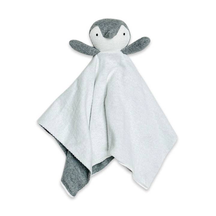Penguin Organic Baby Lovey Security Blanket