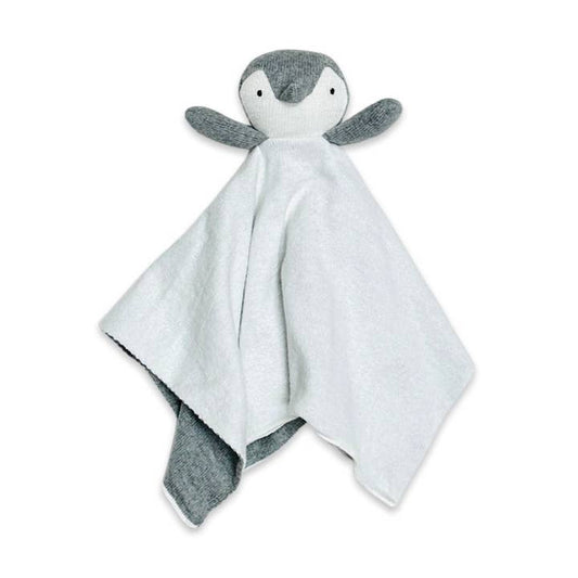 Penguin Organic Baby Lovey Security Blanket