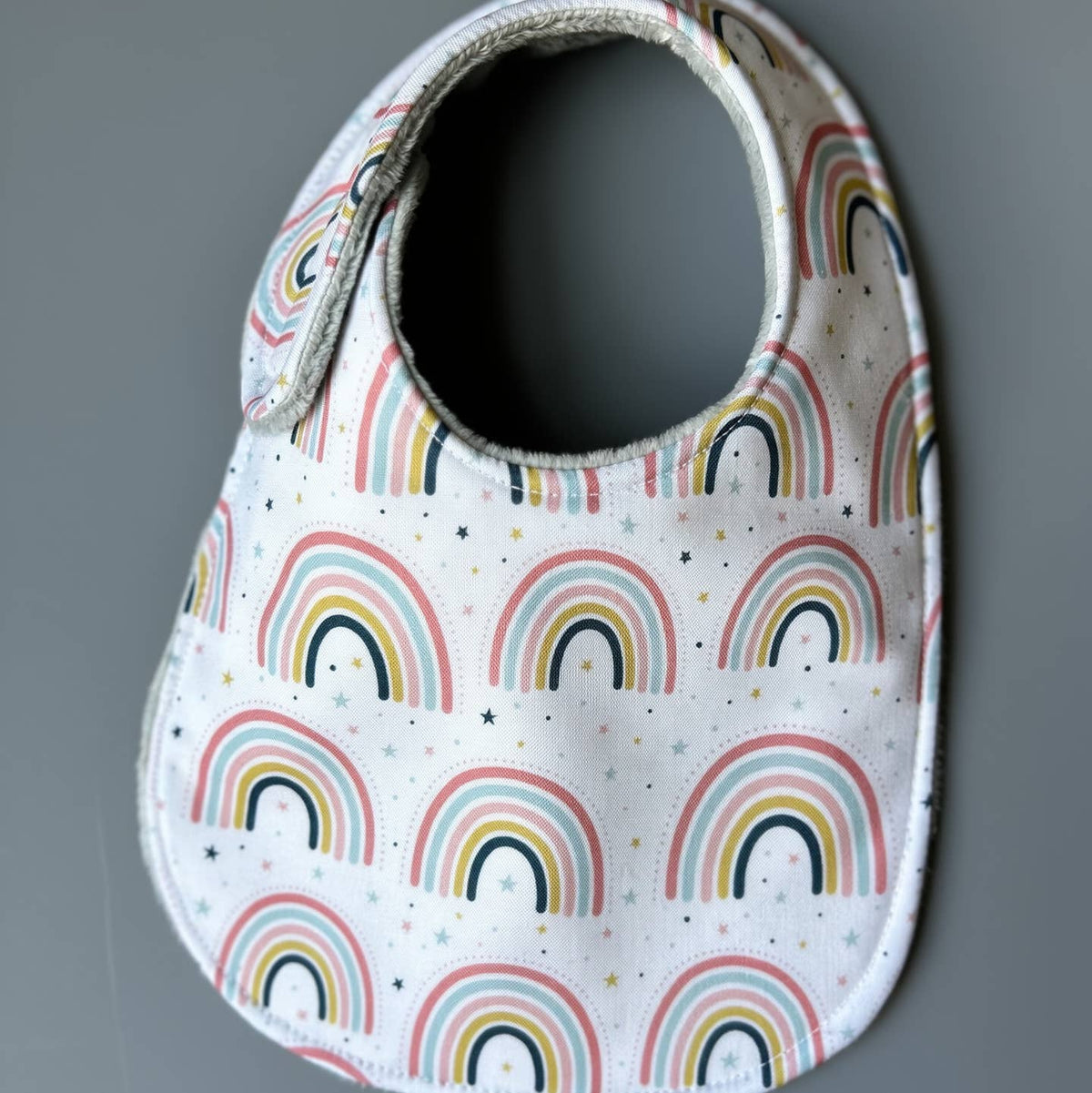 Somewhere Over the Rainbow Bib
