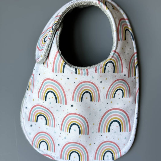 Somewhere Over the Rainbow Bib