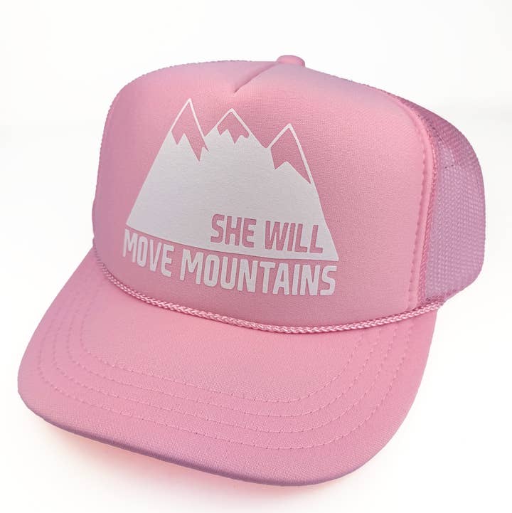 She Will Move Kids Trucker Hat