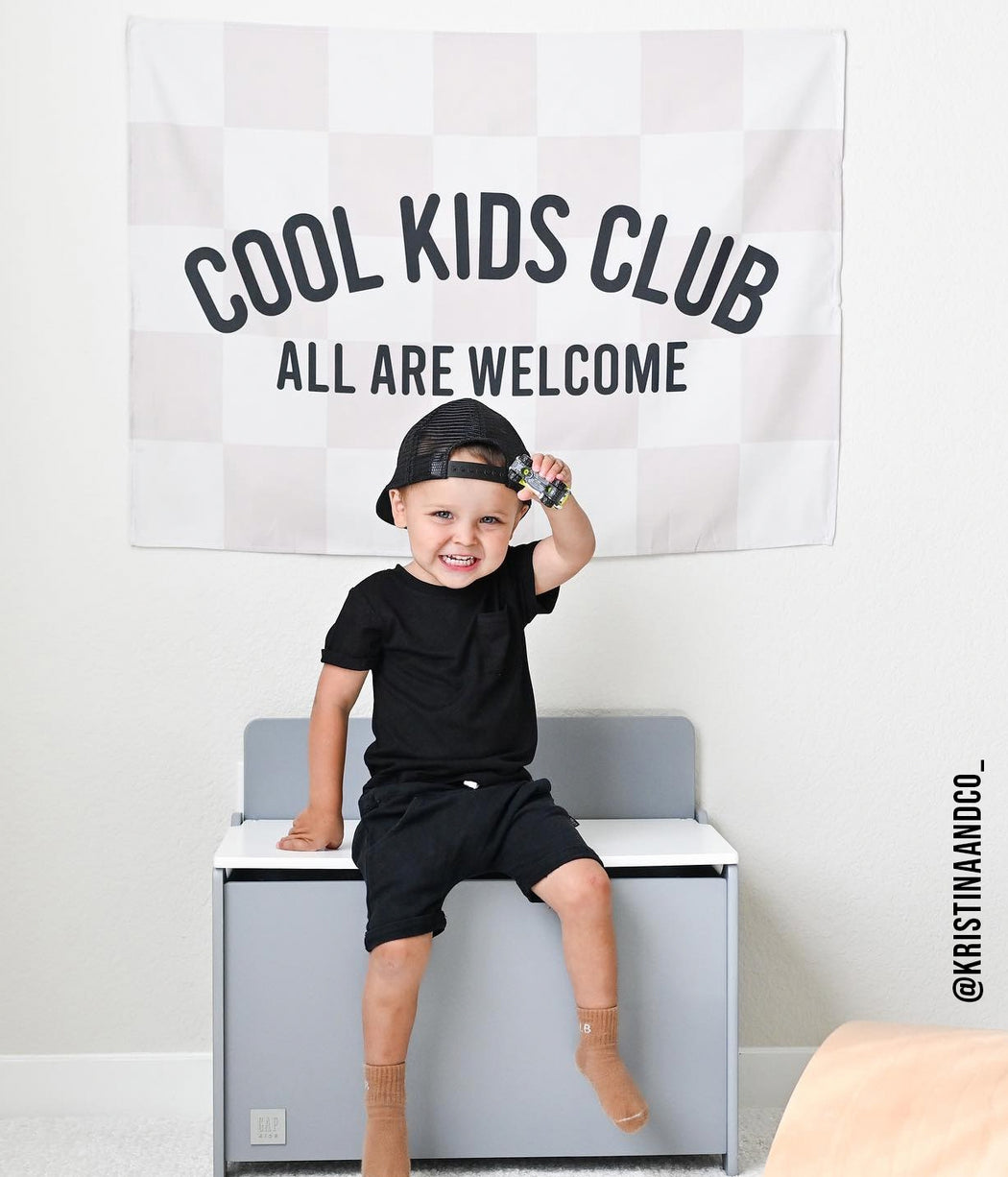 Cool Kids Club All Are Welcom Banner