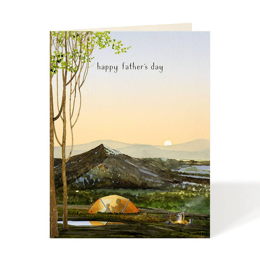 Camping Story Fathers Day Card