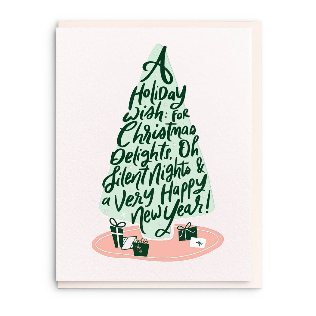 Holiday Wish Christmas Delights Silent Nights Card