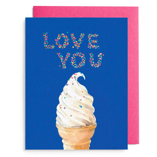 Soft Serve Love You Card