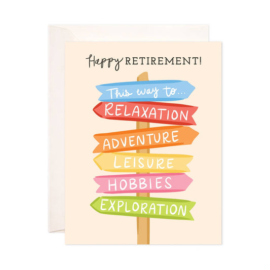 Retirement Signs Card
