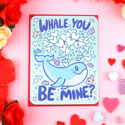 Whale You Be Mine Card