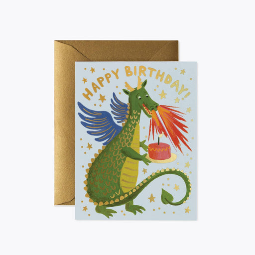 Birthday Dragon Card