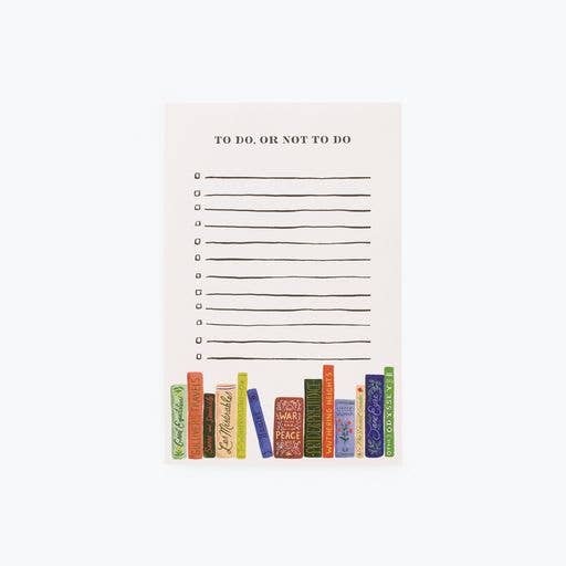 Books To Do, or Not To Do Notepad