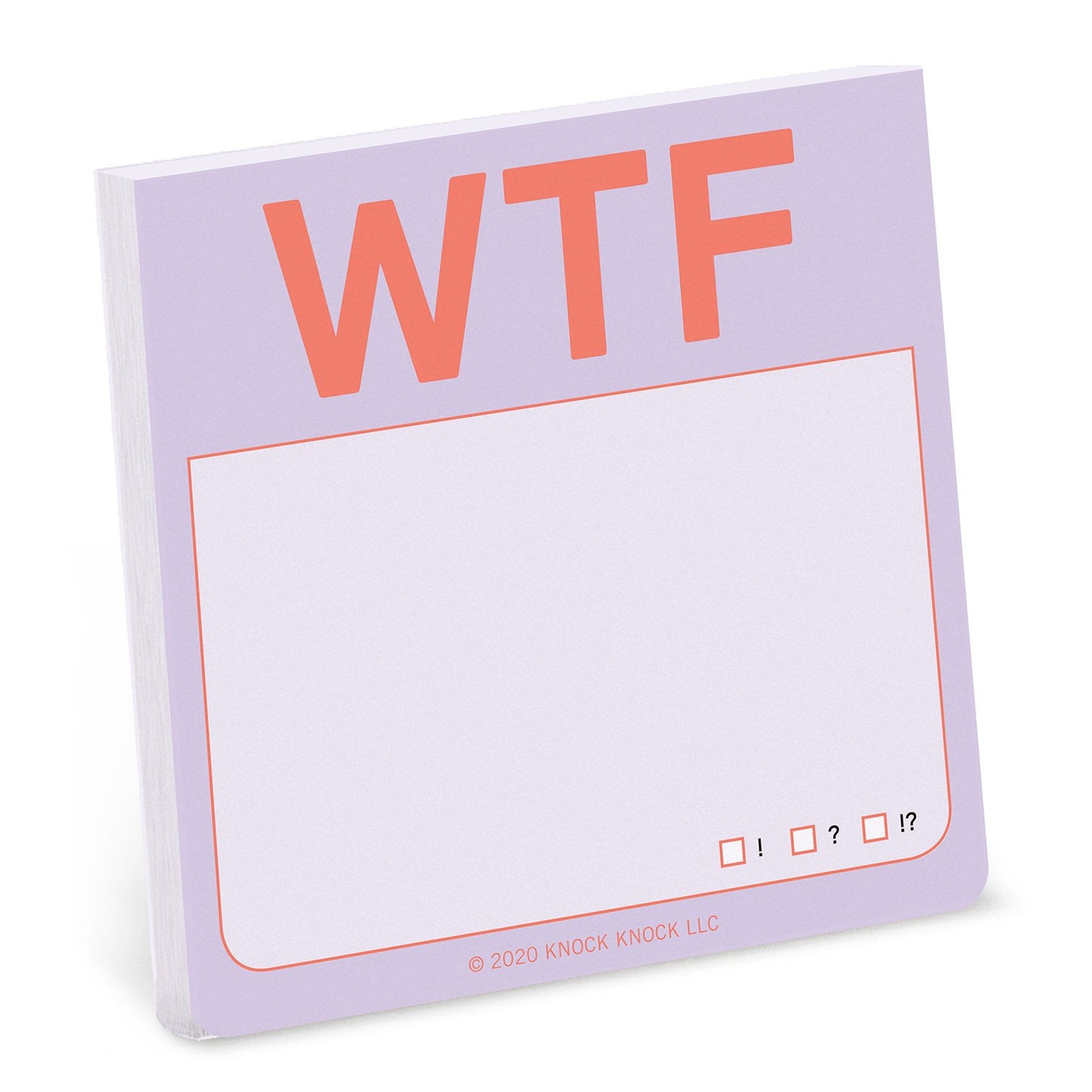 WTF Sticky Note Pastel Version