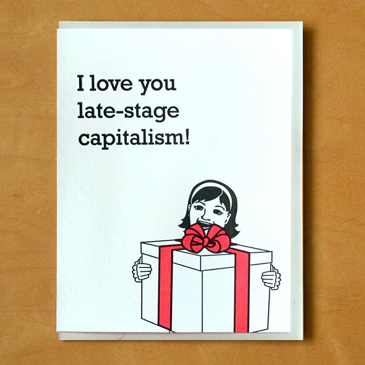 Late Stage Capitalism Gift Card