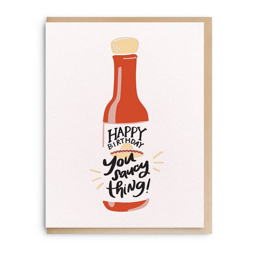 Saucy Thing Birthday Card