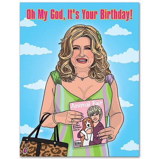 Best in Show Oh My God Birthday Card
