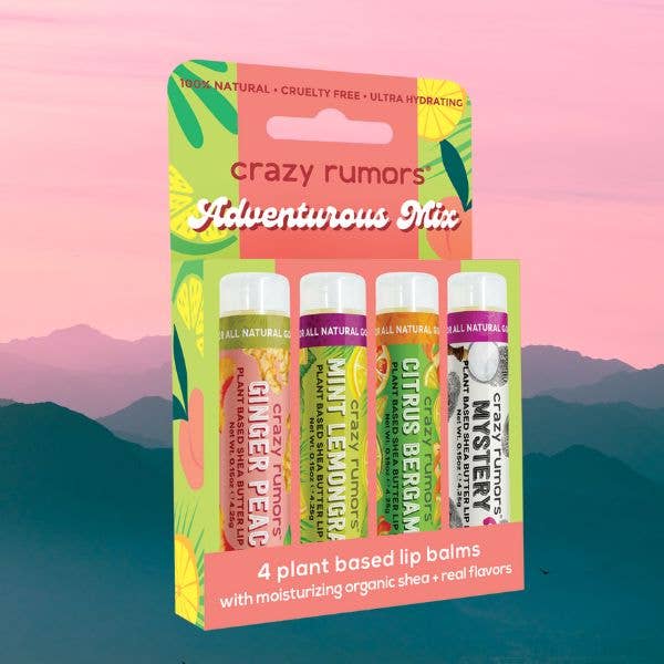 Adventurous Mix 4 Pack Lip Balm