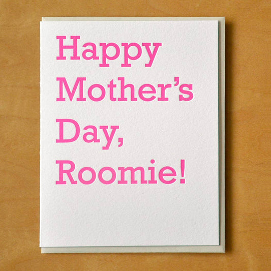Roomie Mothers Day Card