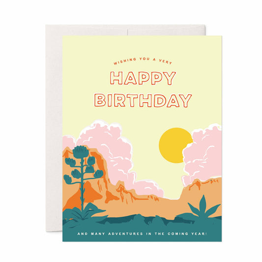 Big Bend Birthday Card