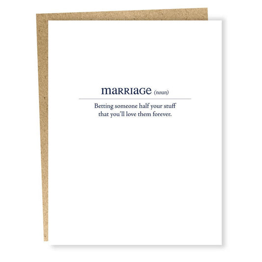 SP #154: Marriage Definition Card