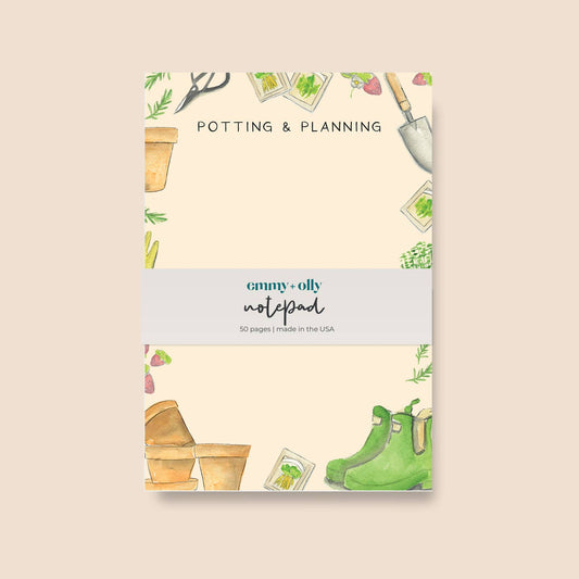 Potting & Planning Notepad