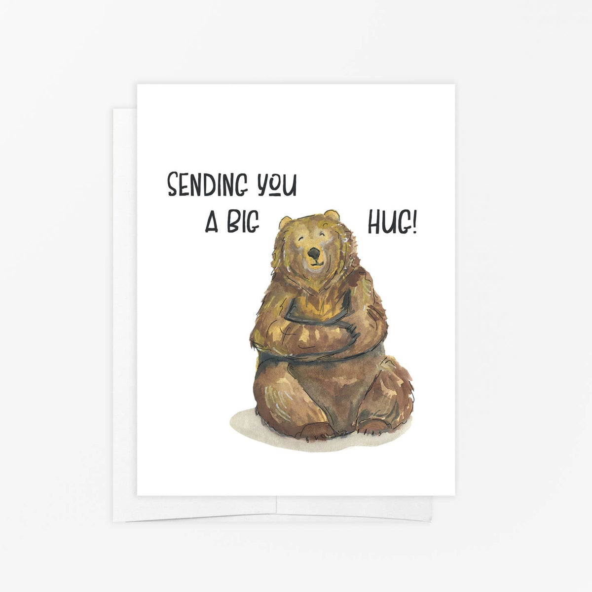 Sending Big Bear Hug Card