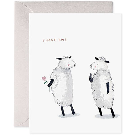 Thank Ewe Sheep Card