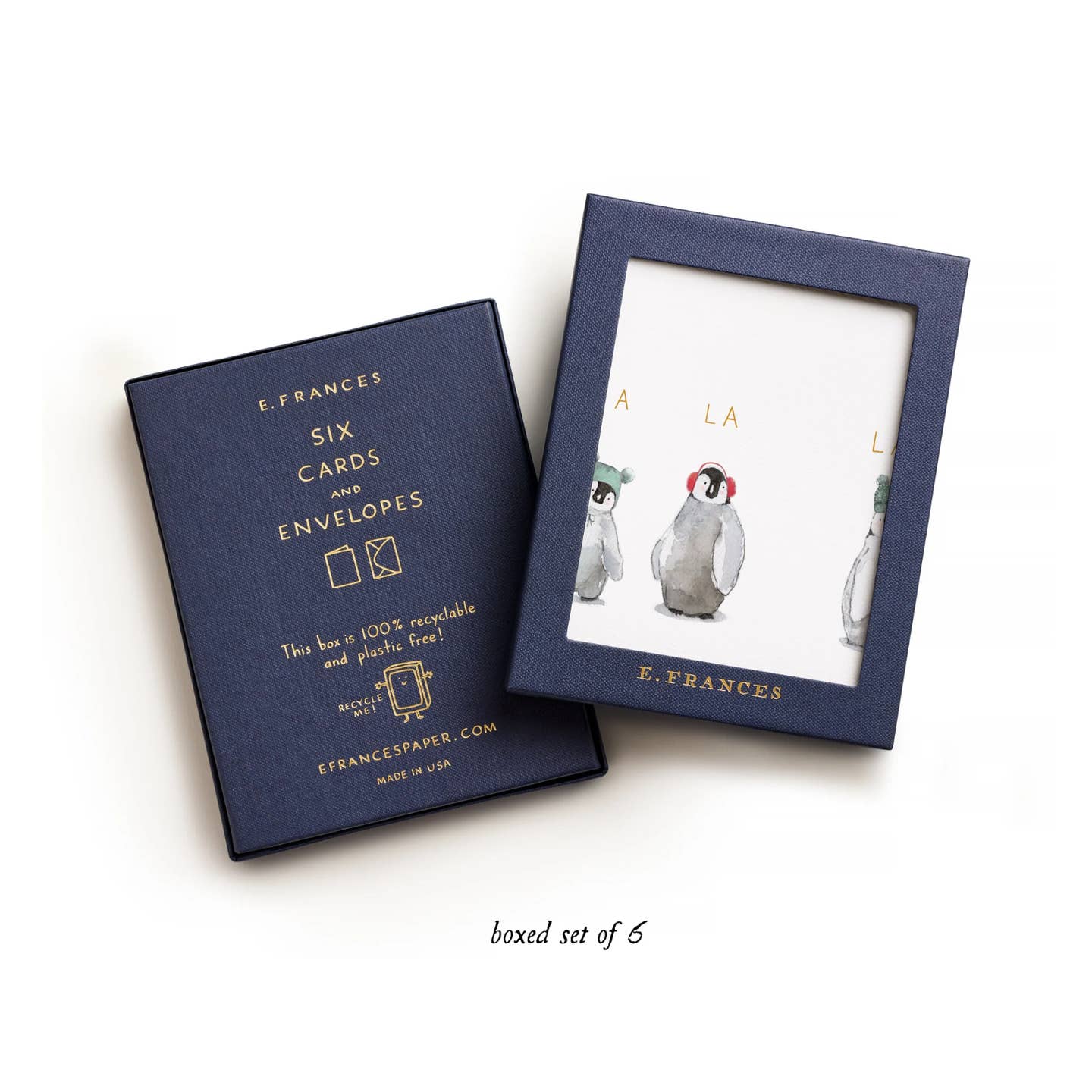 Fa La Cozy Penguins Card