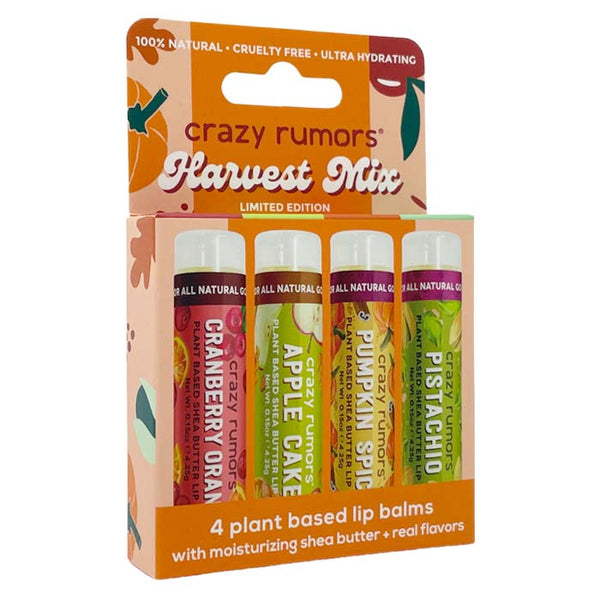 Harvest Mix 4 Pack Lip Balm