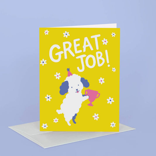 Great Job Dog Card